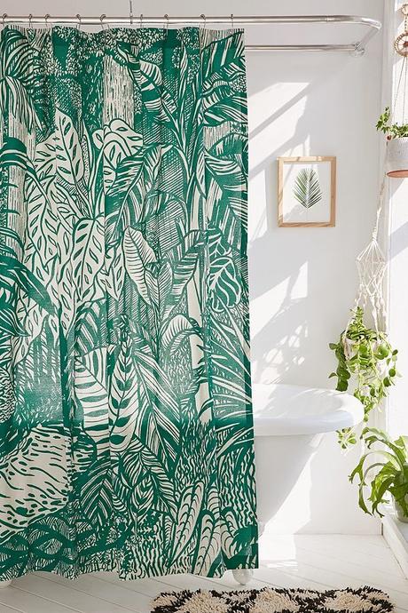 Plants Shower Curtain