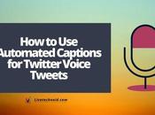 Automated Captions Twitter Voice Tweets