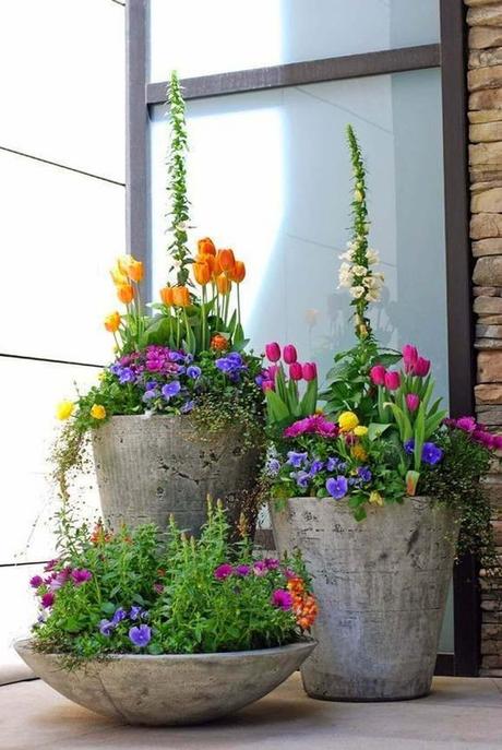 diy concrete planter box