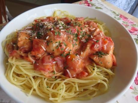 Slow Cooker Creamy Basil Chicken