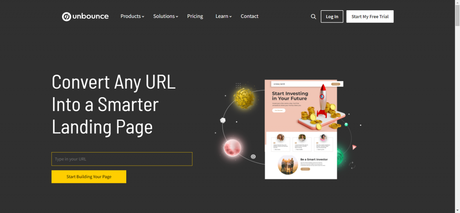 Unbounce- best landing page tools