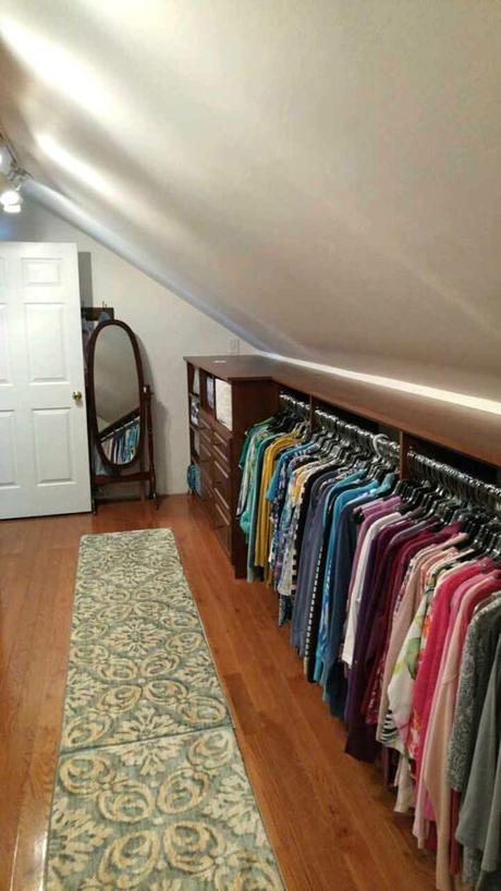 attic room closet ideas