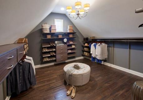 attic walk in closet