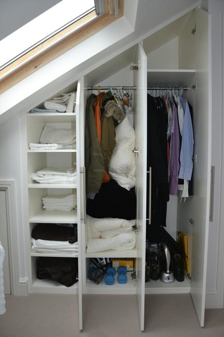 attic closet ideas