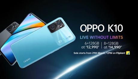 Oppo K10 Full Specifications and Price