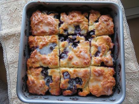 Blueberry Butter Swim Biscuits