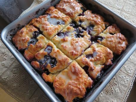 Blueberry Butter Swim Biscuits