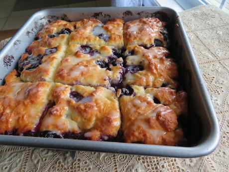 Blueberry Butter Swim Biscuits