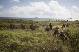 Navy finalizes ideas for the following Rim of the Pacific workout.