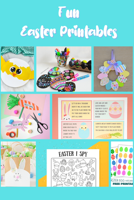 20+ Fun Free Easter Printables for Kids