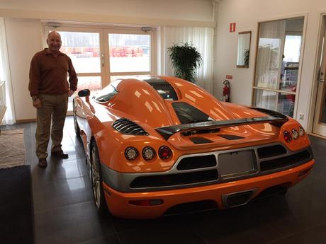  Surprise! While I'm exploring Malmo Bill gets a personal tour Koenigsegg by Christian's wife, set up by someone at BioGaia who has a connection. Amazing experience. Bill's was treated to a personal tour of the factory. No photos allowed but he did g