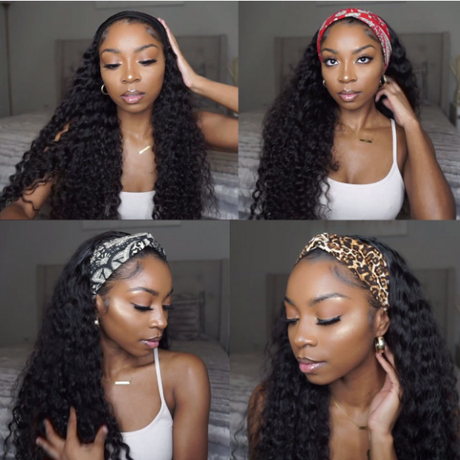 HOW TO PUT ON A HEADBAND WIG?