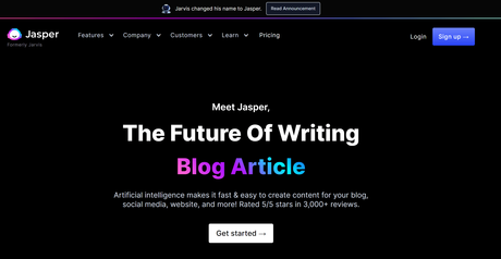 Jasper AI Free Trial 2022: Grab 5-Days Exclusive Access [+10,000 Words Credit]