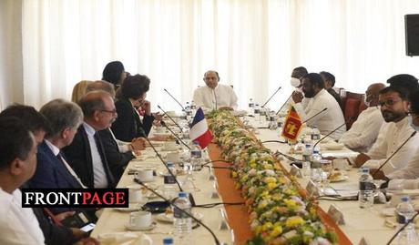 Delegation of France-Sri Lanka Parliamentary Friendship Group visits Parliament