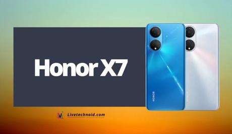 Honor X7 Full Specifications and Price