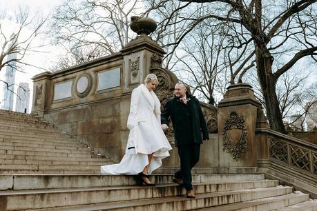 Leanne and Craig’s Elopement Wedding in the Ladies’ Pavilion in January