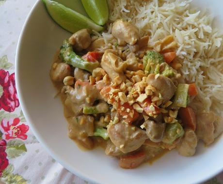 Quick & Easy Thai Peanut Chicken