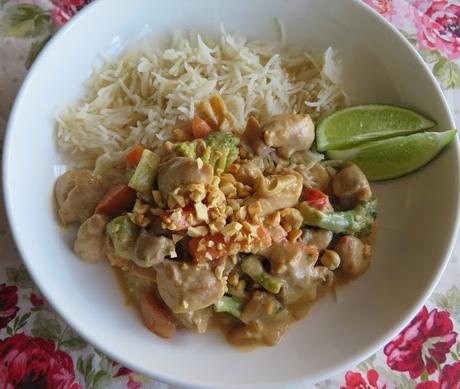 Quick & Easy Thai Peanut Chicken