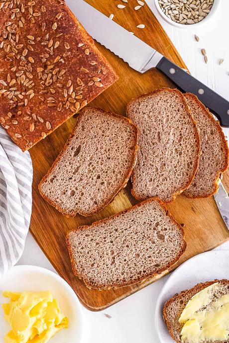 Buckwheat Bread (Vegan, Gluten Free Recipe)