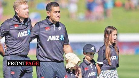 Ross Taylor bids emotional farewell in final match for NZ