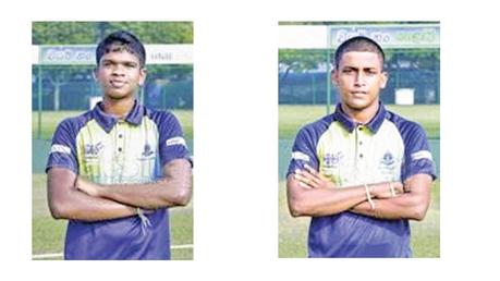 Viahs Thewmika - Thurstan   (33 and 3 wickets)-Tharindu  Harshana - Thurstan  (58 runs)