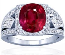 Enjoy the Innate Beauty of Unique Ruby Rings