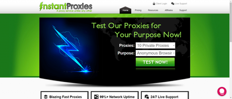 10 High-Speed Datacenter Proxy Services for Businesses and Individuals InstantProxies- best datacenter proxies