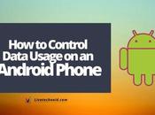 Control Data Usage Android Phone