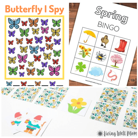 Spring Printables for Kids