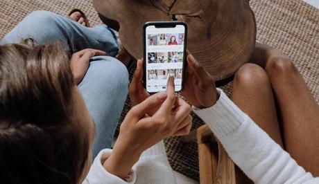 the App Store for iPhone and Google Play Store for Android