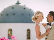 Gorgeous Summer Wedding Santorini with Romantic Florals Stephanie Prince
