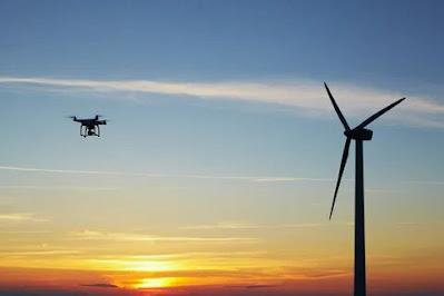 Wind Turbine Inspection Drones Market Wind turbine inspections are carried out using drones.