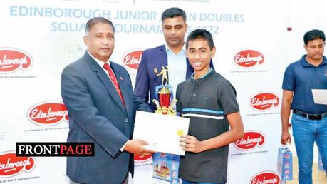 Matheesha Wijesekera a squash star in the making