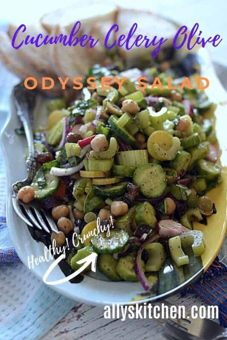 cucumber celery olive odyssey salad