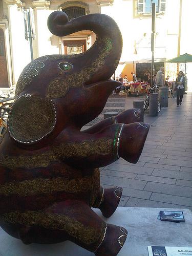 ELEPHANT PARADE IN MILAN