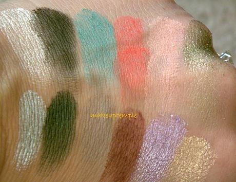 Makeup Palettes: Sleek Makeup: Sleek Makeup I Divine Palette: Sleek PPQ Eye Shadow Palette Swatches