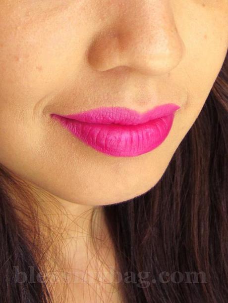 IN2IT Moisture Intense Lipstick “Pink Alarm” – Dupe for MAC Show Orchid or NARS Schiap