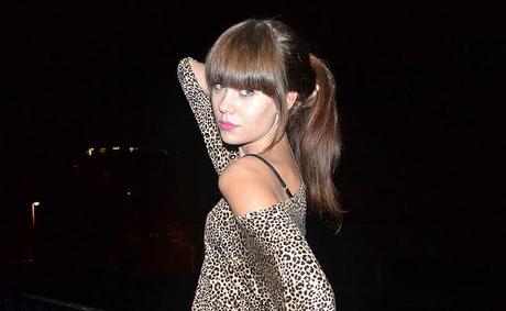Outfit: Leopard at night