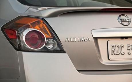 2011 Nissan Altima Taillight