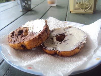French Toast Bagels/apples