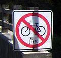 No bikes