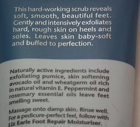 Product Reviews: Skin Care: Liz Earle: Liz Earle Foot Scrub Review