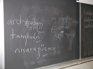 Blackboard: language schools