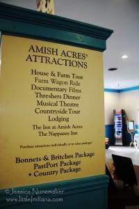 Nappanee, Indiana: Amish Acres Round Barn Theater Lobby