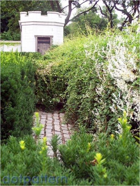 Castle tower garden folly