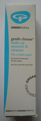 Green People Make Up Remover and Cleanser Review