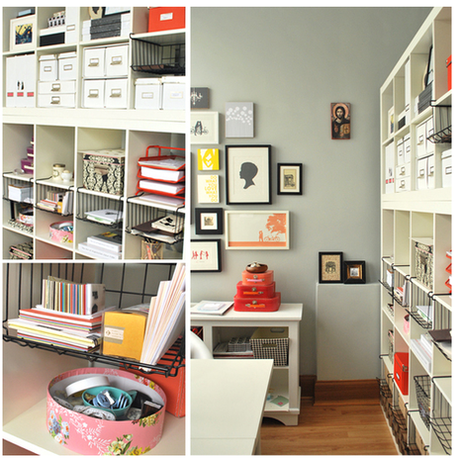 Inspiration and tips for organizing your craft space