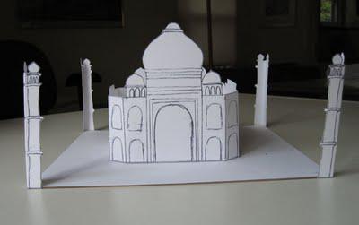 Make a Model of the Taj Mahal