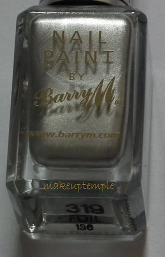 Swatches:Nail Polish Collections:Nail Polish:Barry M:Barry M Instant Nail Effects Silver Foil Swatches