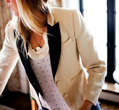 Fall In Love Tuesday...A Blazer And A Smile